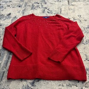 Apt. 9 Vibrant Red Women's Sweater